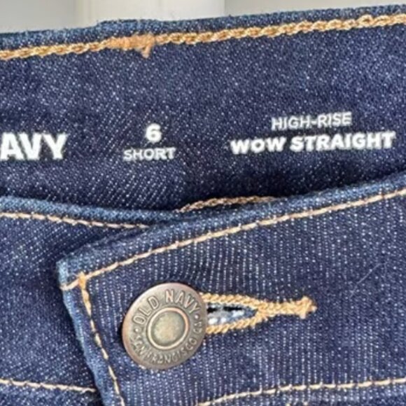 High Rise Wow Straight Jeans - Picture 3 of 3